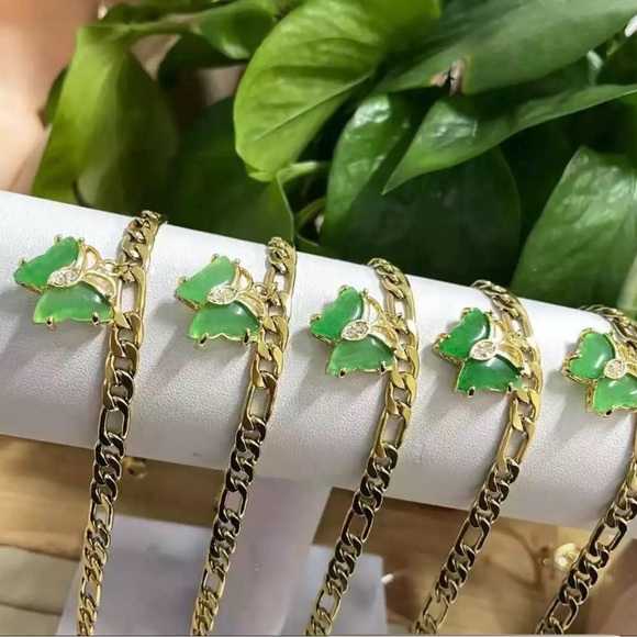 Butterfly anklet - Picture 3 of 4